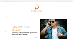 Desktop Screenshot of braccialettojoias.com.br